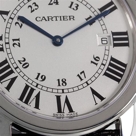 cartier ronde solo 2934|Cartier panthere round watch.